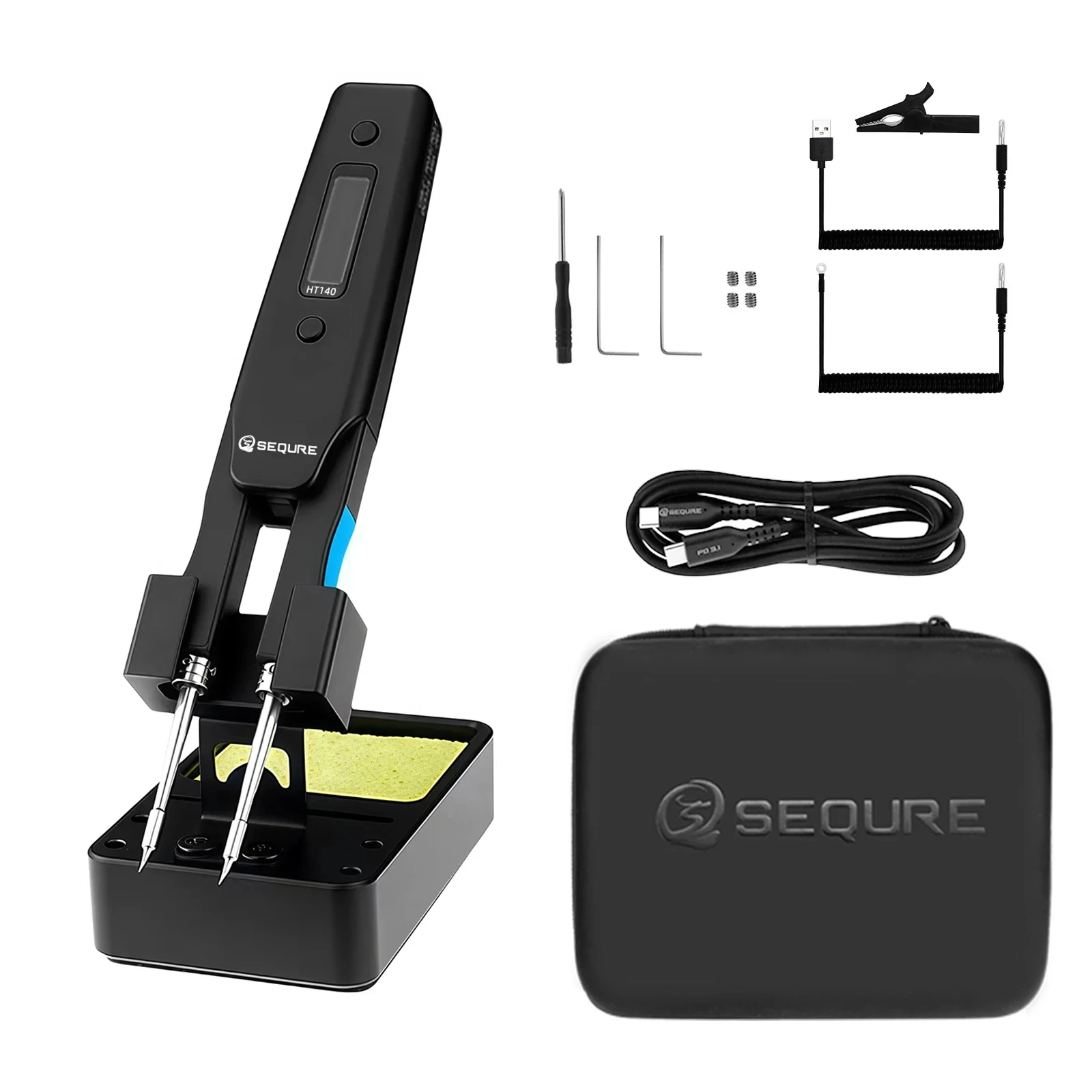Smd Tweezer Set - Ferro de Solda e Pinça Térmica