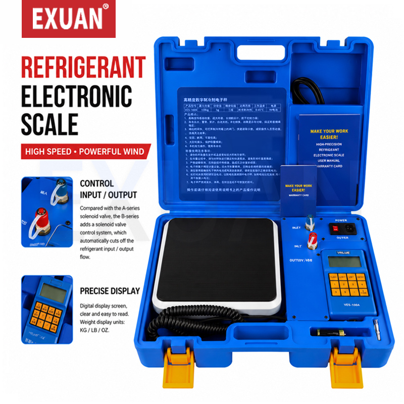 Electronics Repair Bench - Balança Eletrônica de Carga de Refrigerante