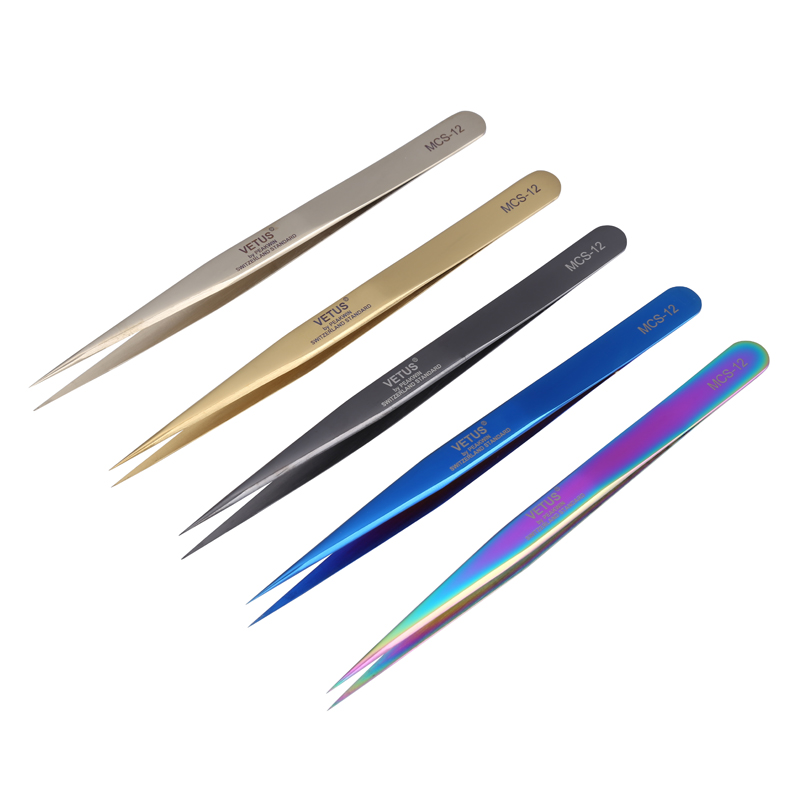 Smd Tweezer Set - Pinça de precisão vetus original flash,