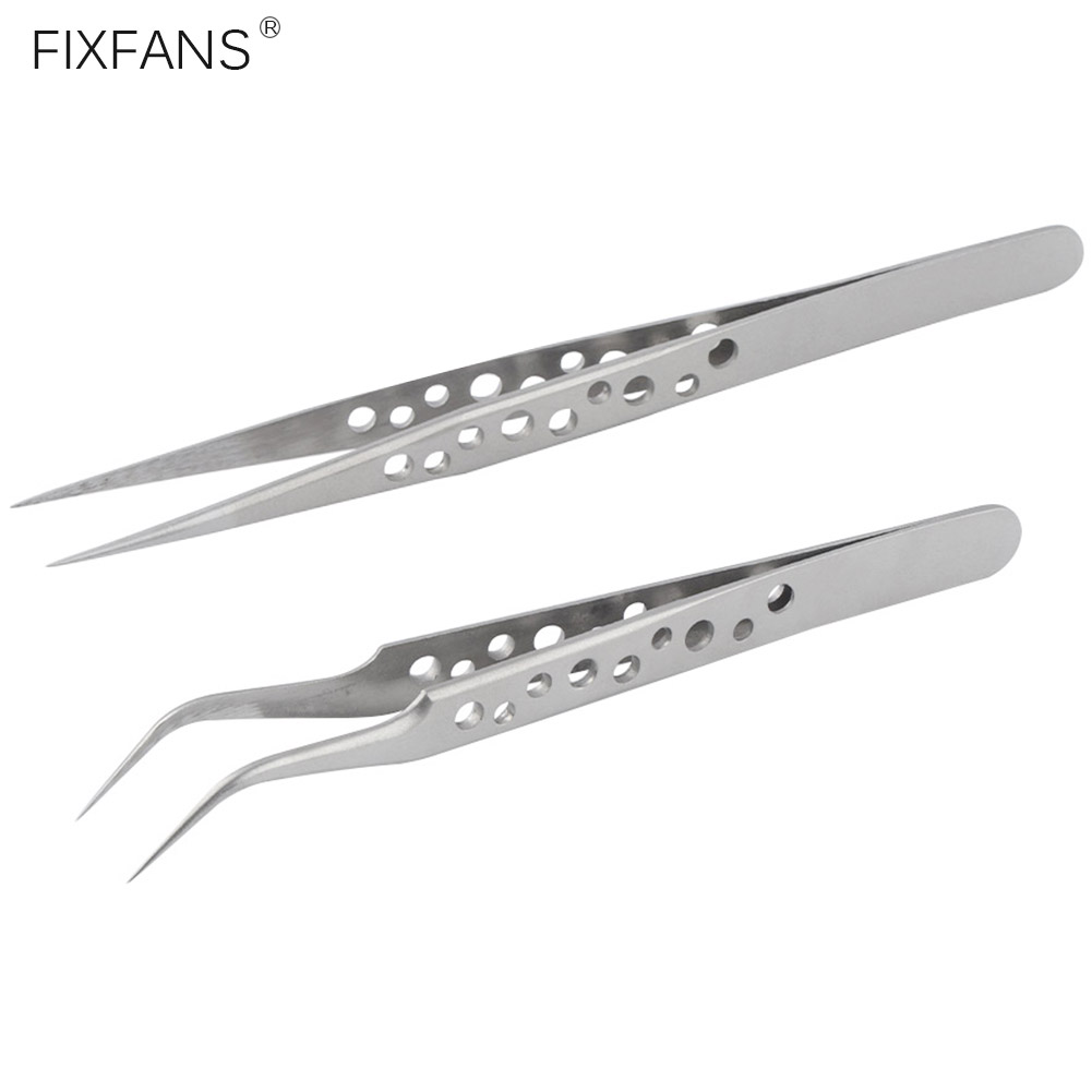 Smd Tweezer Set - Conjunto de pinças de aço inoxidável