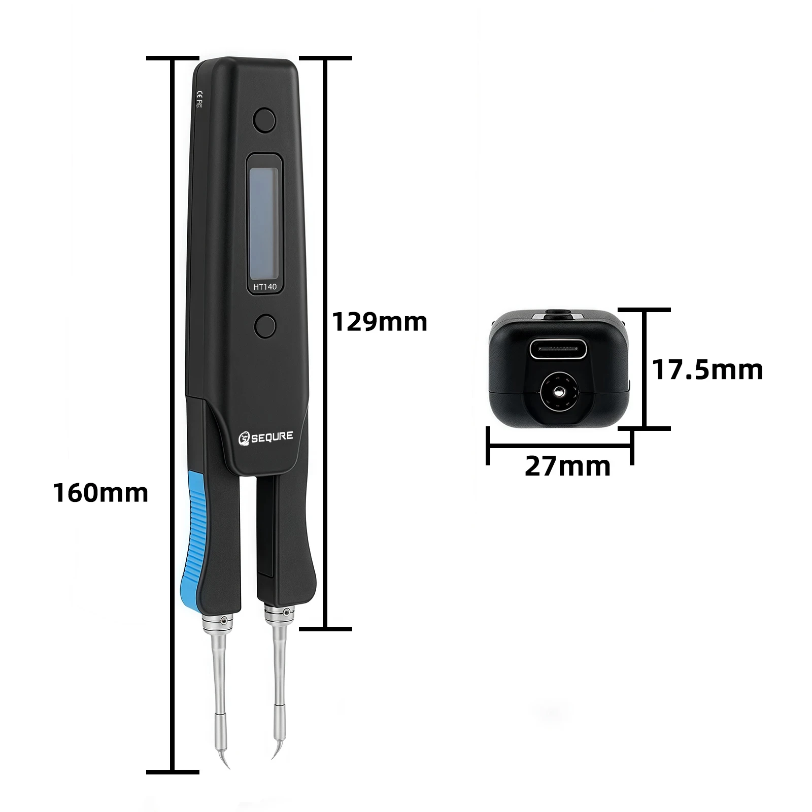 Ferro de Solda e Pinça Térmica - Smd Tweezer Set avaliação e preço