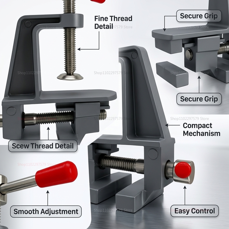 Mini Morsa de Bancada de Alumí - Electronics Repair Bench avaliação e preço