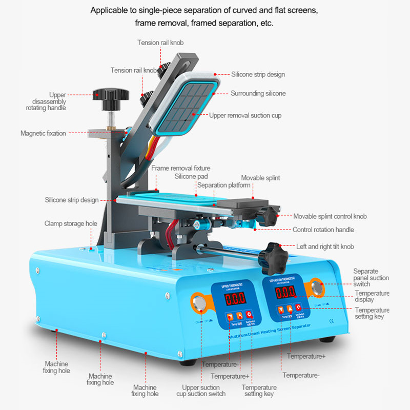 Separador de Tela LCD Multifun - Screen Separator Machine avaliação e preço