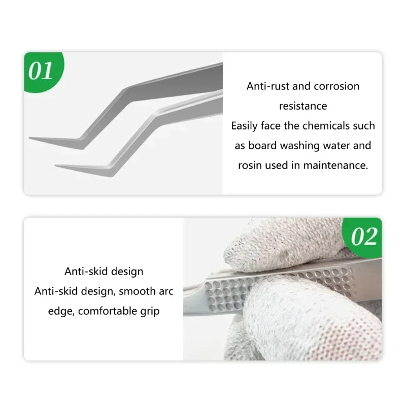 ST-20 pinças de solda profissi - Smd Tweezer Set avaliação e preço