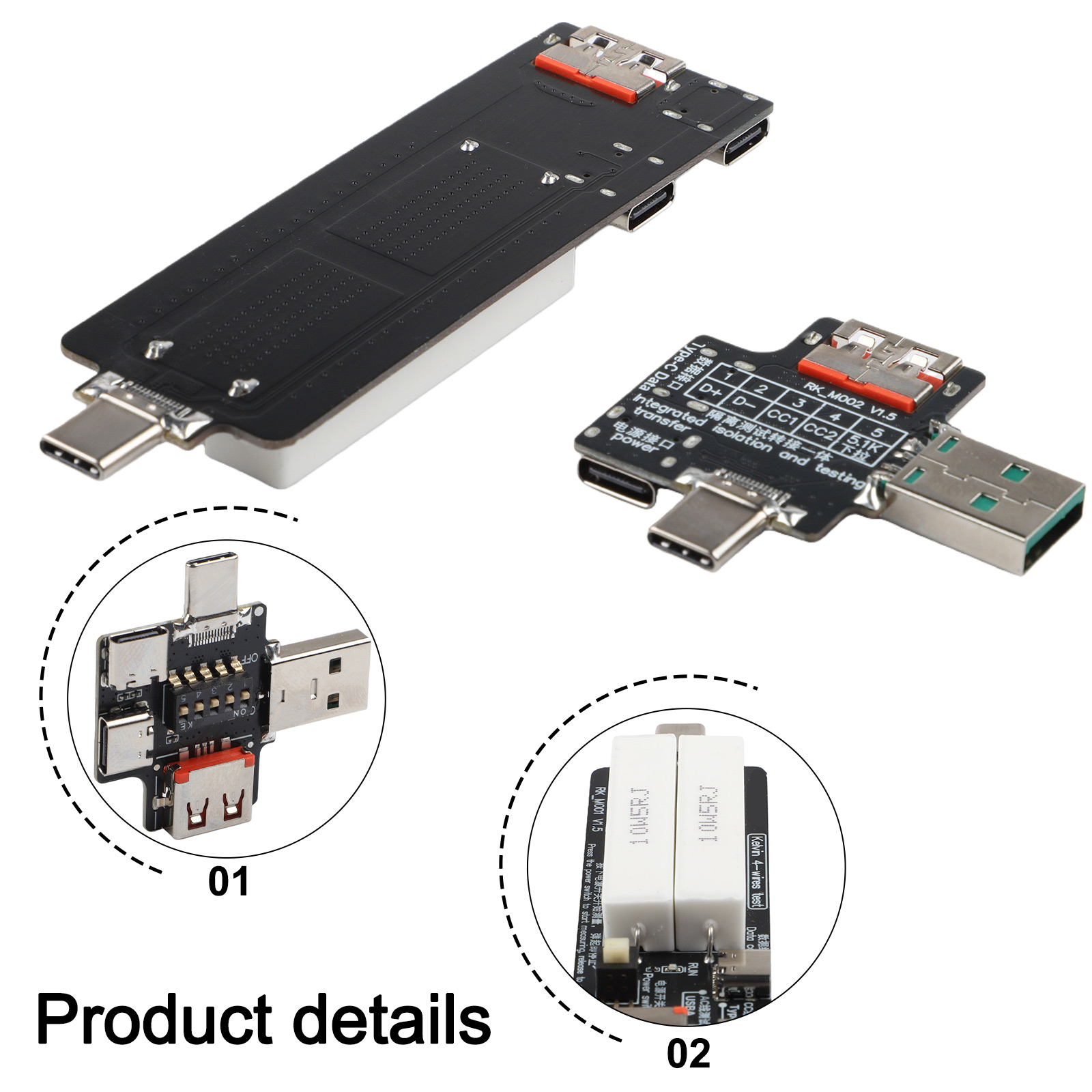 Medidor de Potência Tipo-C par - Electronics Repair Bench avaliação e preço