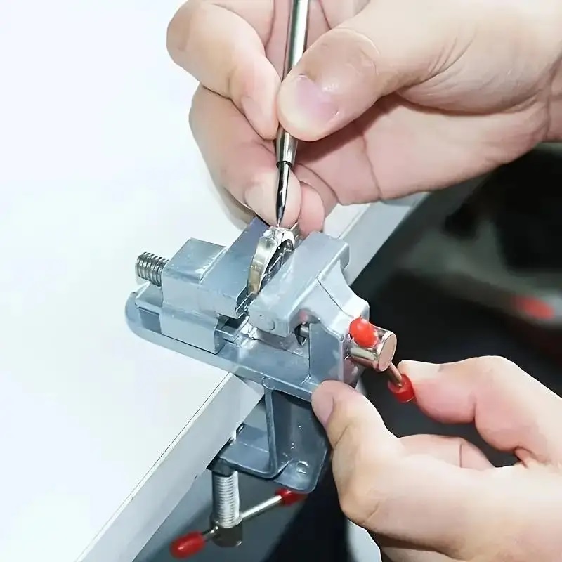Mini torno de banco de alumíni - Electronics Repair Bench avaliação e preço