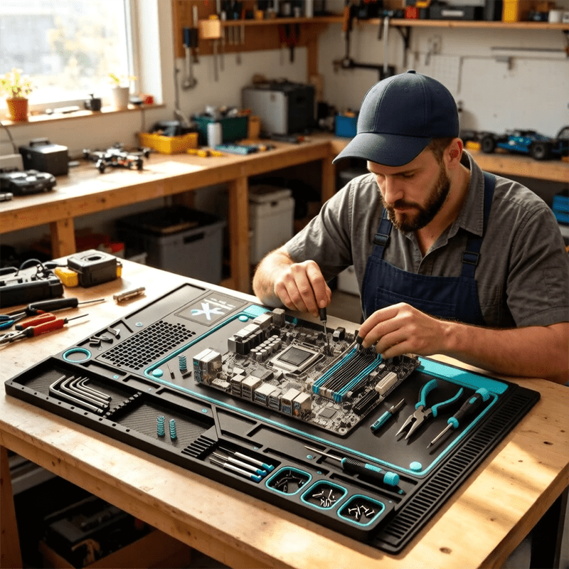Tapete de Silicone Multifuncio - Electronics Repair Bench avaliação e preço