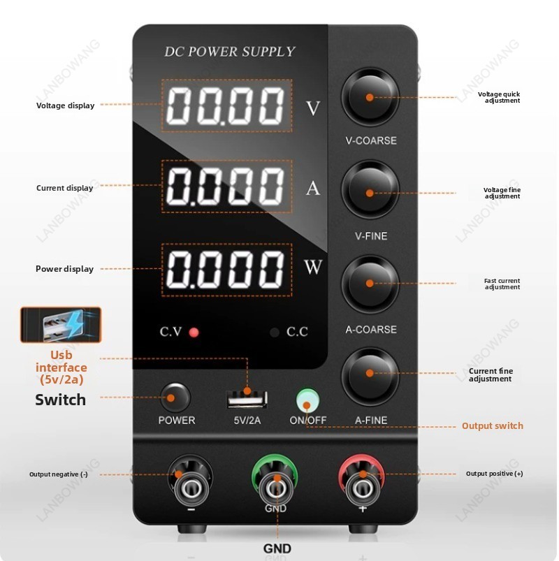 Fonte de Alimentação Digital V - Electronics Repair Bench avaliação e preço