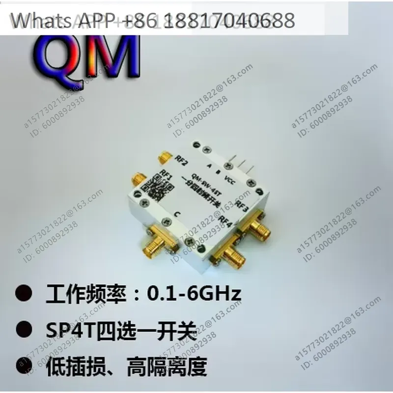 1PC para QM-SW-4ST 0.1-6 GHz S - Qm Electronics & Repair Services avaliação e preço