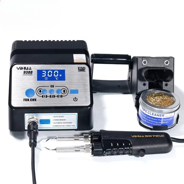 Estação de Solda Portátil 938D - Smd Tweezer Set avaliação e preço