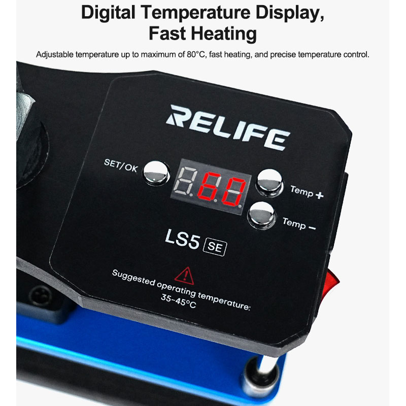 Relife ls5 se aquecimento e pr - Screen Separator Machine avaliação e preço